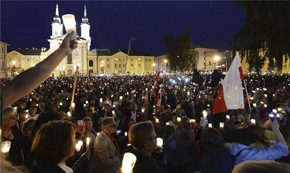 تظاهرات سراسری در لهستان علیه تغییرات در دستگاه قضایی