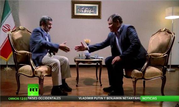 مصاحبه رئیس جمهور سابق اکوادور با احمدی نژاد