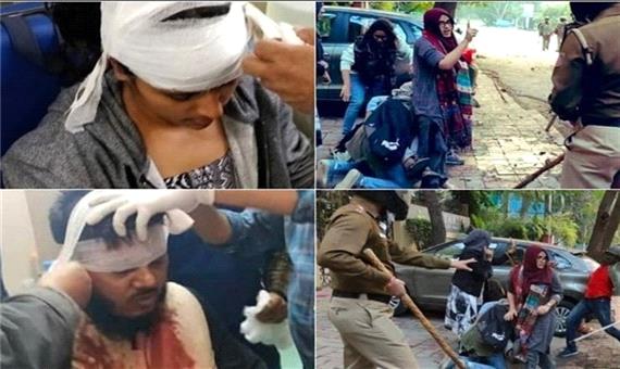 سرکوب شدید مسلمانان معترض توسط نظامیان هندی