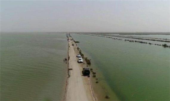 تهدید امنیتی در پی بالا آمدن آب دریاچه نجف
