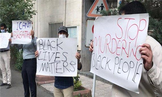 دانشجویان در اعتراض به قتل سیاه‌پوست آمریکایی تجمع کردند