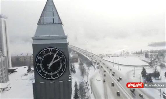 زمستان واقعی در شهر عجیب سیبری
