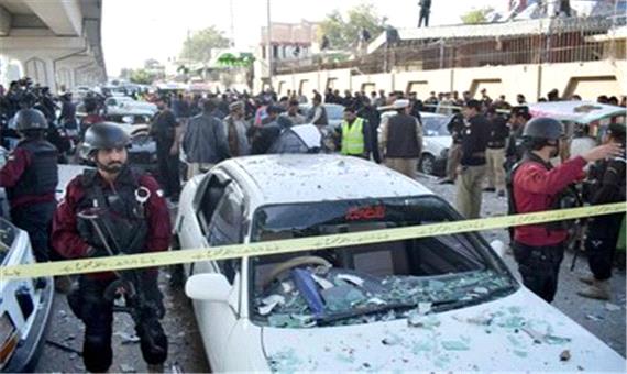 انفجار در کراچی پاکستان 10 زخمی برجای گذاشت