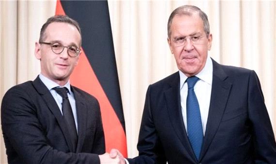 مذاکرات وزیران خارجه روسیه و آلمان آغاز شد