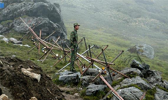 افزایش دو برابری تقویت مواضع نظامی چین در مرز با هند