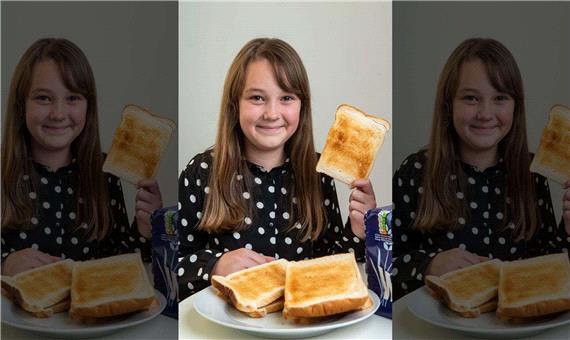 4گوشه دنیا/ دختری که فقط نان تست می خورد!