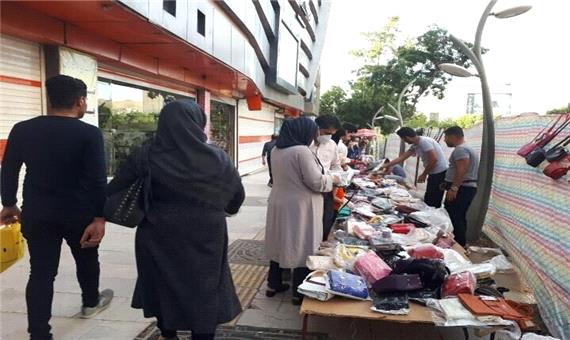 ساماندهی بیش از 10 هزار دستفروش به دلیل شرایط کرونایی پایتخت