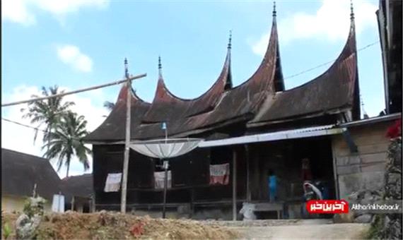 معماری عجیب روستایی واقع در اندونزی