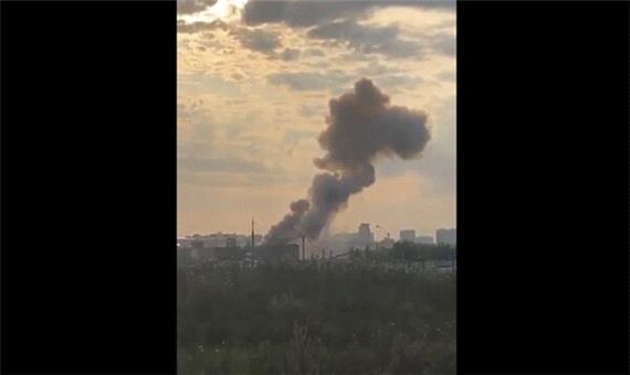 انفجاری مهیب در یک کارخانه در مسکو