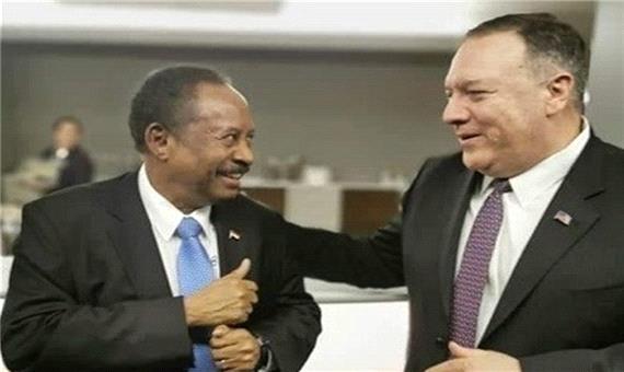 گفتگوی تلفنی پمپئو با نخست‌وزیر سودان درباره عادی‌سازی روابط