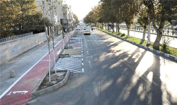 ساخت 1050 متر مسیر دوچرخه و پارکلت در منطقه9