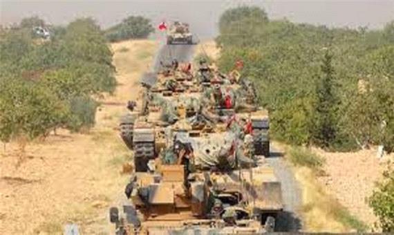 انتقال تجهیزات گسترده ترکیه به ادلب