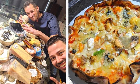 پیتزایی با 254 نوع پنیر به ثبت گینس رسید