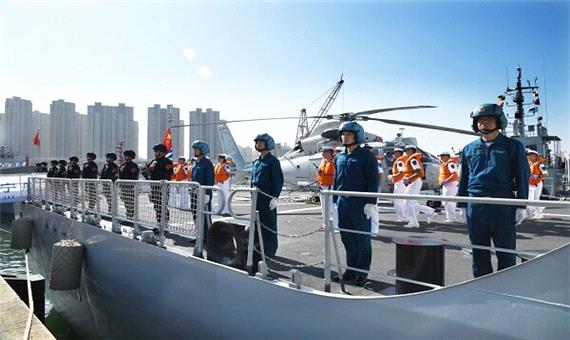 ناوگان 37ام نیروی دریایی چین به سمت خلیج عدن حرکت کرد