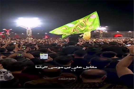 شیرین تر از بغل مادر حرم حسینه ...