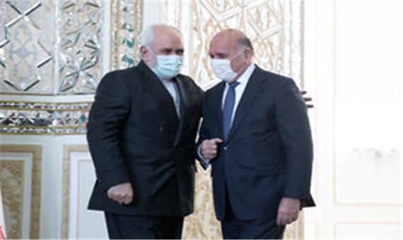 رایزنی وزیر خارجه عراق با ظریف در تهران