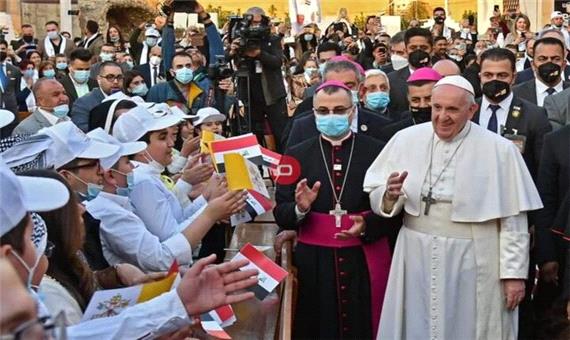 پاپ خطاب به زنان عراقی: از صمیم قلب از شما متشکرم