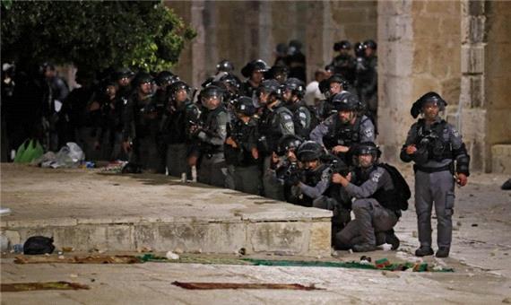 حمله نظامیان و شهرک نشینان اسرائیلی به مسجد الاقصی