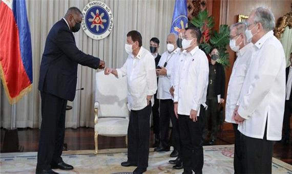 رئیس‌جمهور فیلیپین معاهده نظامی با آمریکا را احیا کرد