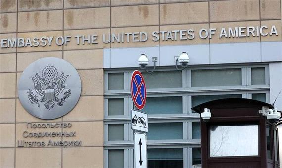 تعداد کارمندان سفارت آمریکا در روسیه کاهش می‌یابد