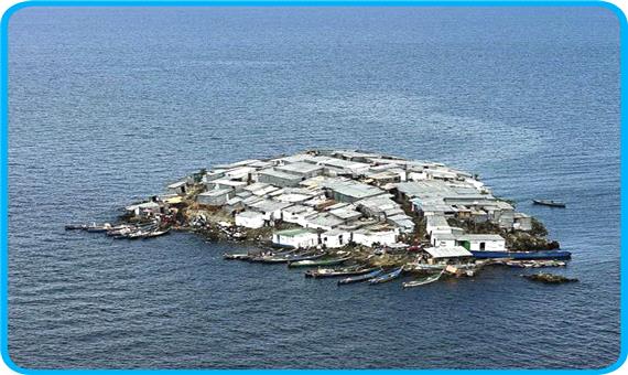 سکونت صلح‌طلب‌ترین مردم جهان در پرتراکم‌ترین جزیره دنیا