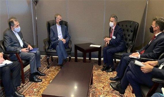 گلایه امیرعبداللهیان از آمریکا در دیدار با وزیر خارجه سوئیس