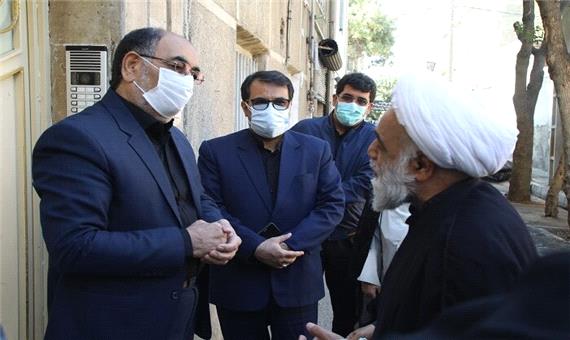 دیدار شهردار منطقه17 با خانواده شهید مدافع امنیت