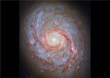 عکس روز ناسا از یک کهکشان مارپیچی با مرکز فعال