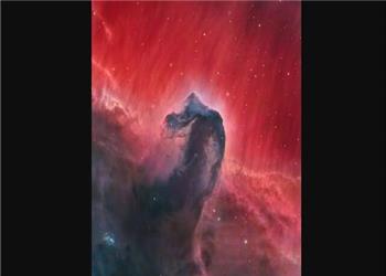 عکس روز ناسا از «سحابی سر اسب»