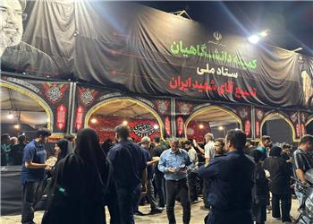 بررسی روند آمادهسازی موکبهای دانشگاهیان با حضور مسئولان ستاد ملی