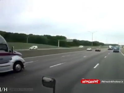 تصادف هولناک در پی رانندگی در خلاف جهت
