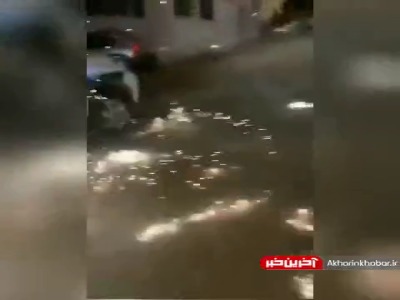 آتش‌بازی جوانان فلسطینی علیه پلیس رژیم‌ صهیونیستی