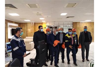 بازدید معاون وزیر کار از سایت های پنجگانه مستقر در منطقه ویژه اقتصادی پتروشیمی خوزستان
