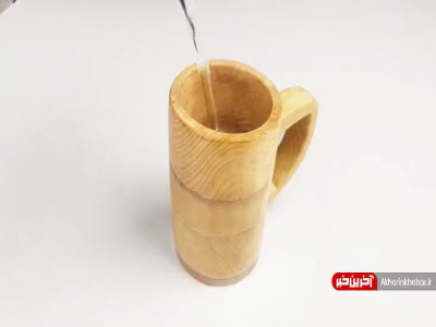 آموزش ساخت ماگ چوبی