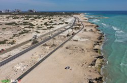 ازسرگیری عملیات ساخت محور طلوع تا غروب کیش