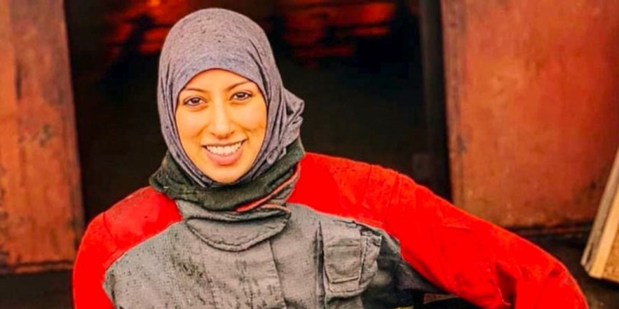 انگلیس صاحب اولین آتش نشان زن مسلمان خود شد
