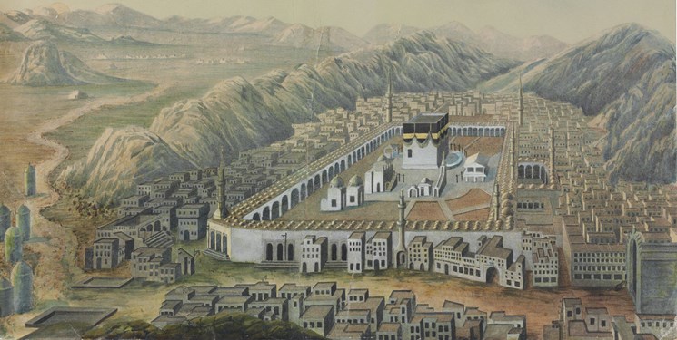 مکه ۲۳۰ سال پیش چه شکلی بود