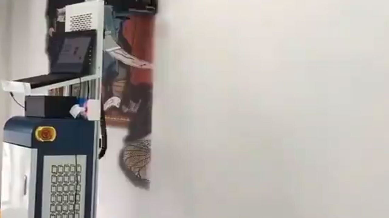 رونمایی از جدیدترین اثر ربات نقاش چینی