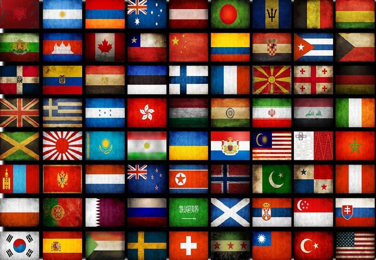 پرچم کدام کشورها به هم‌‌ شبیه است؟
