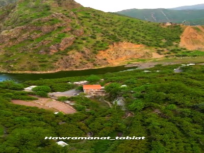 منظره زیبا از روستای ژیوار