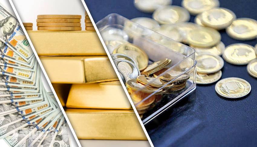 روز کاهشی بازار طلا و ارز؛ سکه کانال از دست نداد