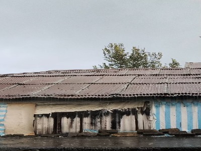 بارش زیبای باران پاییزی ، روستای طالم