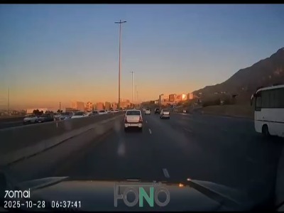 لحظه یک تصادف خیلی خطرناک در اتوبان کرج