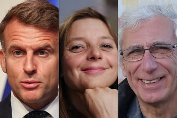 مکرون با فرانسوی‌های آزادشده در ایران گفتگو کرد