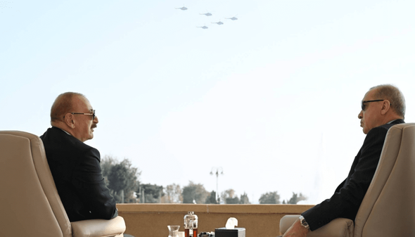 رژه نظامی ترکیه، پاکستان و جمهوری آذربایجان