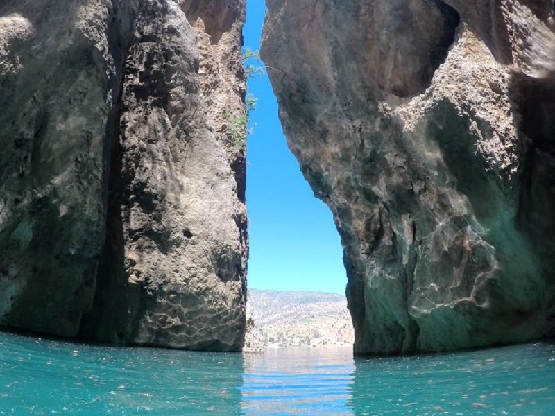 تنگه قاسمی بی آب شد !