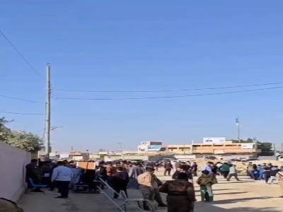 حضور گسترده مردم عراق در مراکز رای گیری