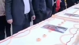 واکنش صباغیان به حواشی کیک ۱۲ متری