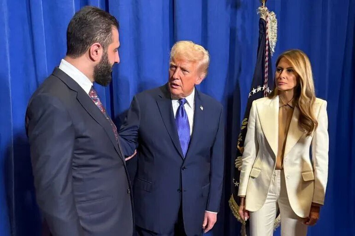 ترامپ روی جولانی عطر زد!