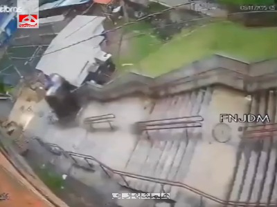 سقوط خودرو و معجزه زندگی در سائو پائولو!